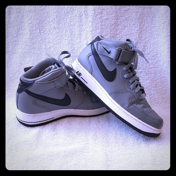 Nike Other - SOLD * Nike Grey High Top Airforce 1